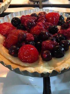 Una foto de Tarta frutal