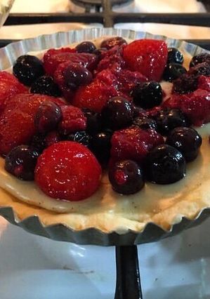 Una foto de Tarta frutal