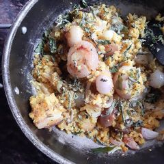 A picture of Bharva poha pyaaz.