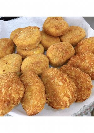 รูปของ คร็อกเก็ตมันเทศ🍠อาหารทานเล่น