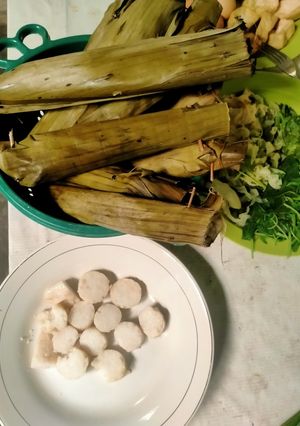Foto resep Lontong Hemat Gas Hasil Kenyal Empuk Metode 15.30.15.30.10