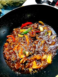 صورة لوصفة 🍖 لحم صيني بالخضار 🍖