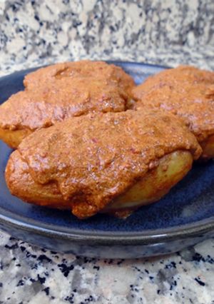 Una foto de Dum aloo