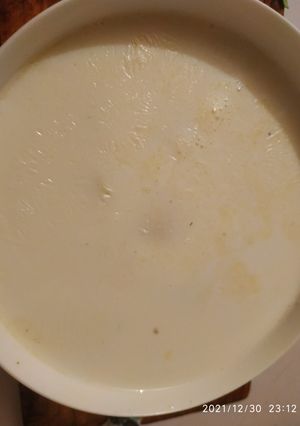 Una foto de Arroz con leche cremoso