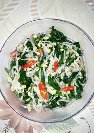 Foto resep Tumis daun katuk toge sederhana