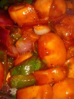 मशरुम मिर्ची (Mushroom chilli recipe in hindi) रेसिपी मुख्य फोटो