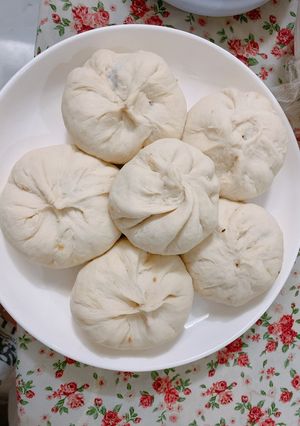 Hình của món Bánh bao nhân thịt.