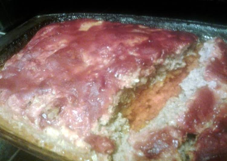 Simple Way to Make Super Quick Homemade Meatloaf heaven w/cheese