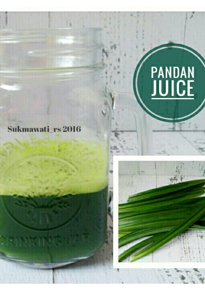 Foto resep Pandan Juice - Ekstrak Pandan/Pewarna Hijau Alami