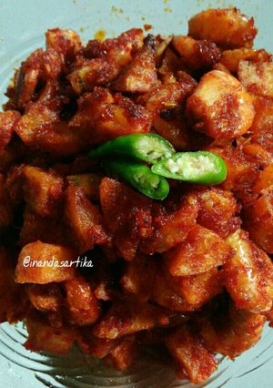 Foto resep Sambal Udang Kentang