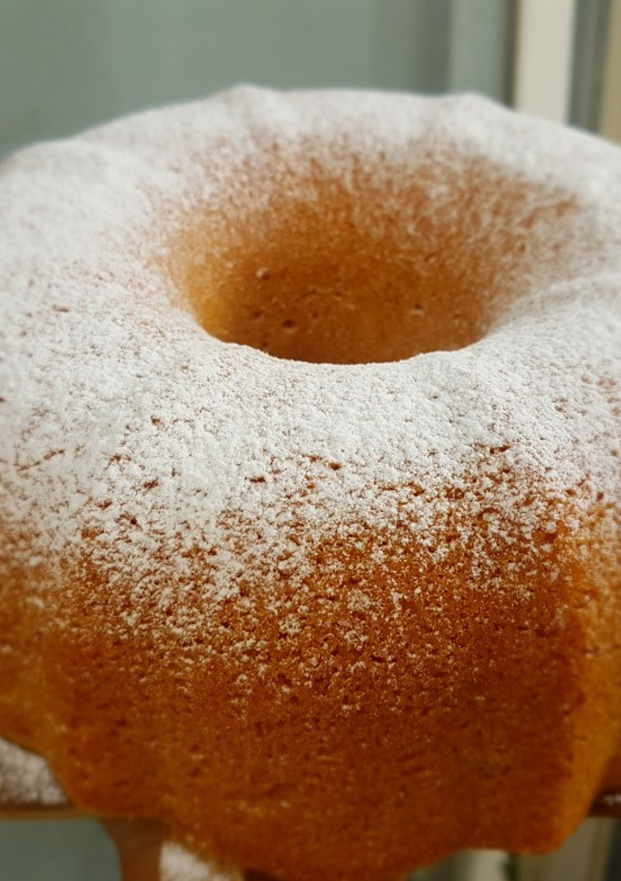 Una foto de Budín de coco