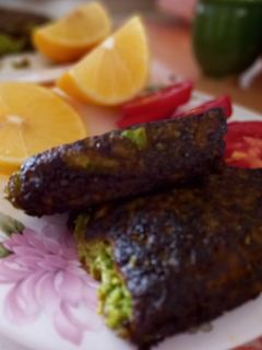 عکسی از دستور کوکو لوبیا سبز