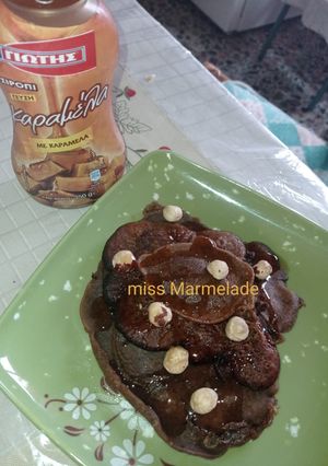 Φωτογραφία της συνταγής Pancakes με χαρουπόμελο 🥞