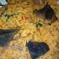 A picture of Jallop rice.