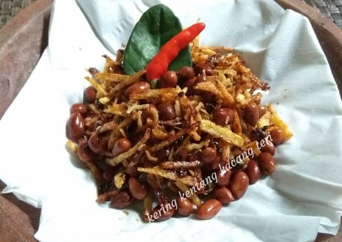 Ternyata begini lho! Resep gampang memasak Kering kentang kacang teri untuk Idul Fitri  spesial