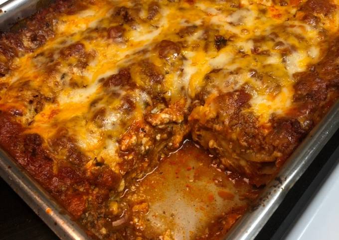 Recipe of Real Easy Lasagna for Dinner Food
