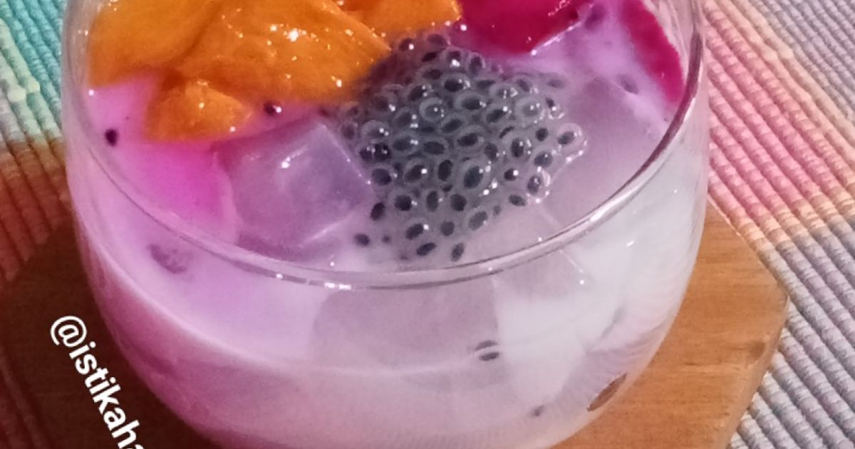 591. Es Campur Buah Naga