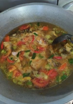 Foto resep Ikan biji nangka kuah kuning