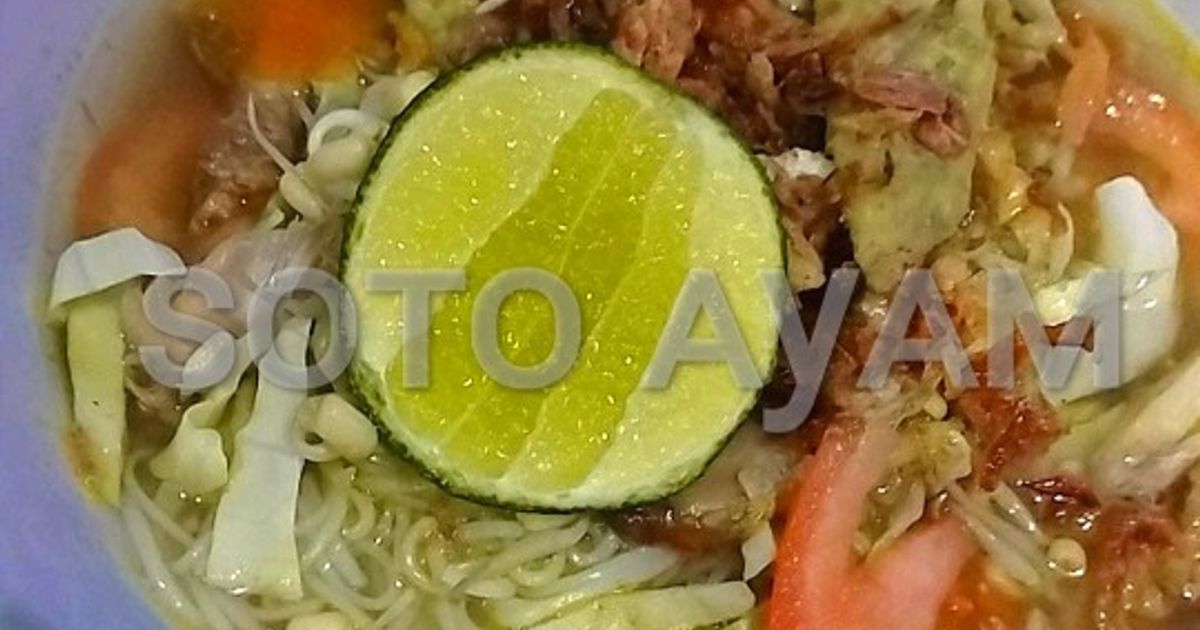 Resep Soto Ayam Simple oleh Luthfitri Puspitasari - Cookpad