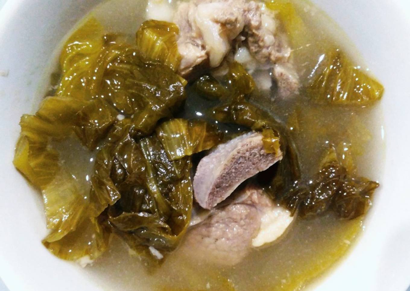 Baikut Sayur Asin (nonhalal)