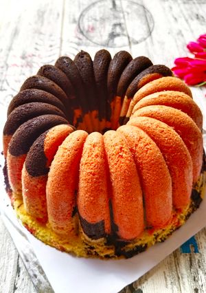 Foto resep Kue/ Cake Pinokio Coklat Merah Kuning