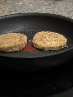Una foto de Hamburguesa vegana