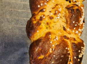 Une photo de Brioche tressée au Skyr nature