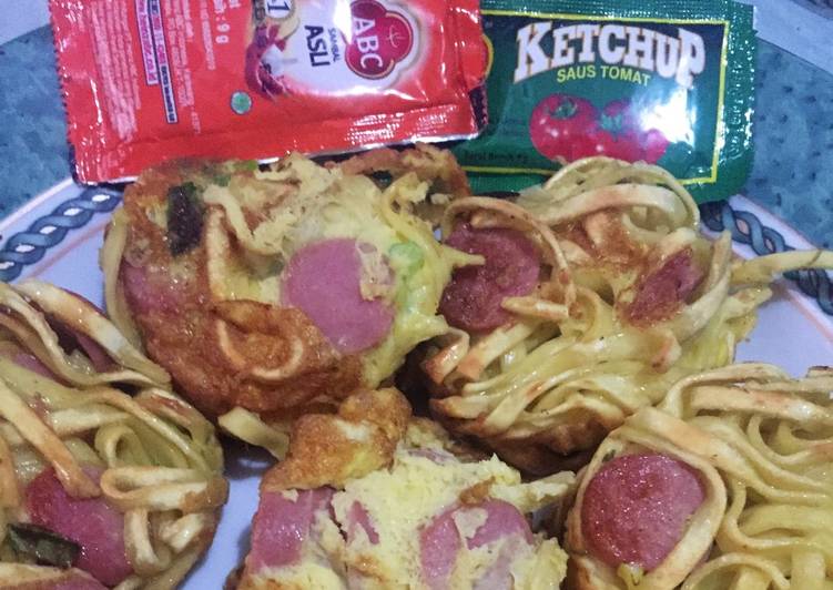 Resep Martabak mie sosis, Enak