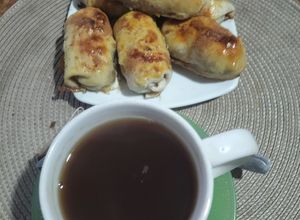 Una foto de Rollos de strudel 🍎