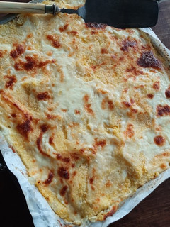 Una foto de Sopa paraguaya con mucho queso