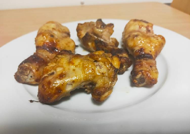 Steps to Make Favorite Marinade for roast chicken wings or drumsticks