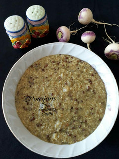 عکسی از دستور آش شلغم