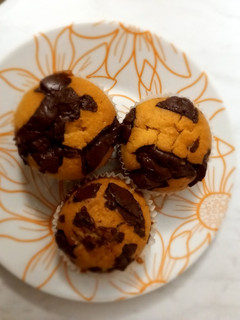 Φωτογραφία της συνταγής Πανεύκολα Muffins με ινδοκάρυδο και κομματάκια σοκολάτας!