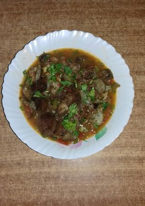 A picture of Eggplant stew.