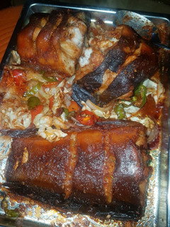 A picture of Oven grill fish.
