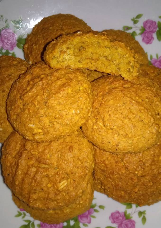 Пісне апельсиново-вівсяне печиво 🍪