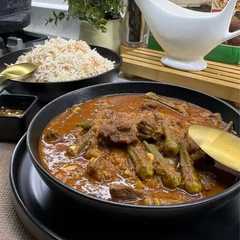 باميه باللحم-レシピのメイン写真