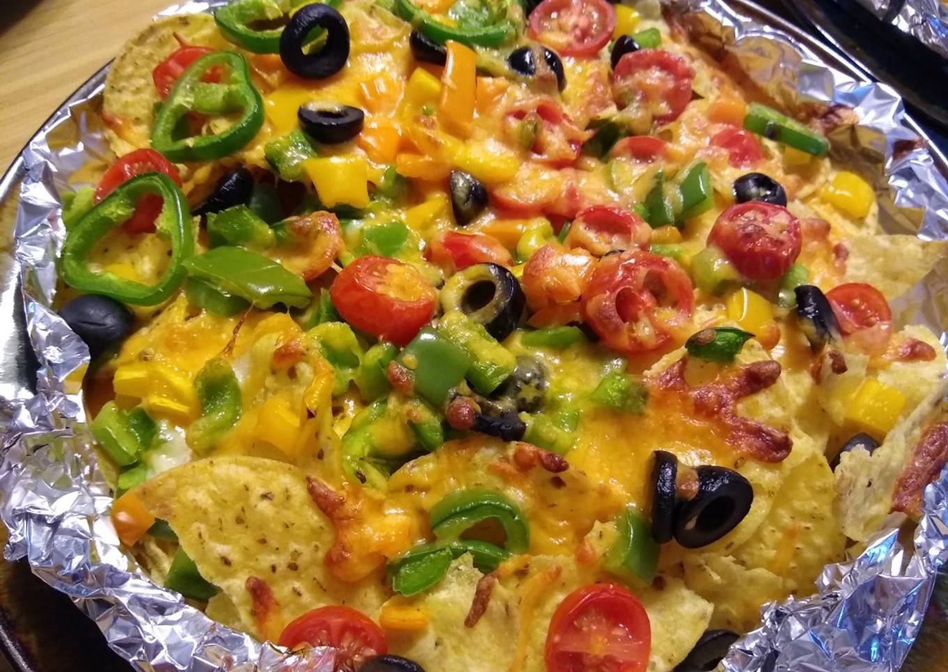 Vegetarian Nachos