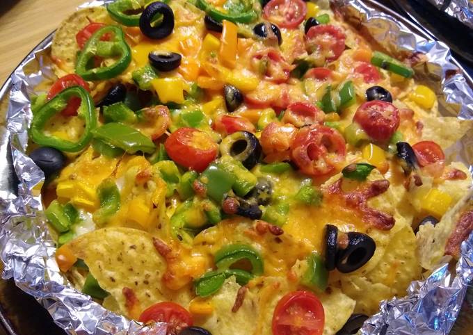 Recipe of Homemade Vegetarian Nachos