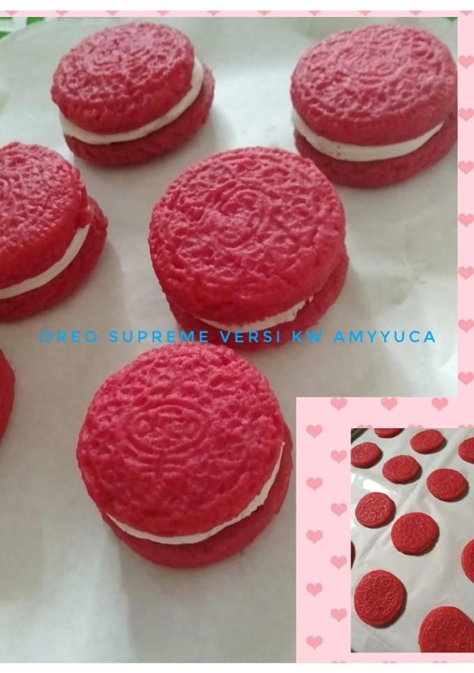Foto resep Oreo Supreme versi Kw