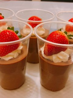 Hình của món Chocolate Panna Cotta 🍫🍫.