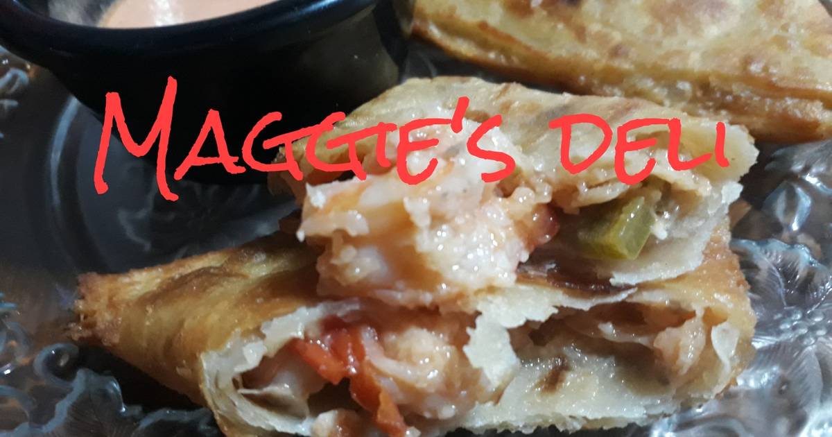 Finger quesadilla de de Camarón frito Receta de Maggie Cookpad