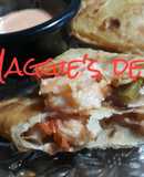 Finger quesadilla de de Camarón frito