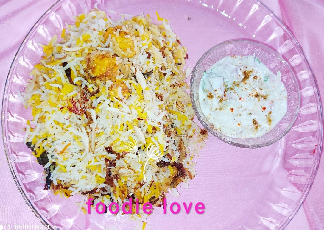 Kesar badami paneer butter biriyani