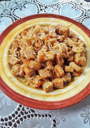 Foto resep Tempe teri daun jeruk