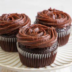 A picture of Chocolate Biscoff Cupcakes.