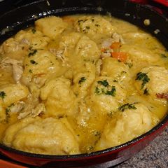 A picture of Chicken and Dumplings.