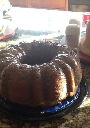 A picture of Rum Nut Cake.