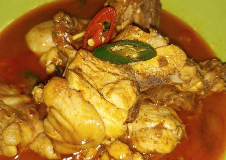 Kare Ayam kuah praktis