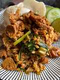 Nasi goreng gila gerobak menteng manis gurih